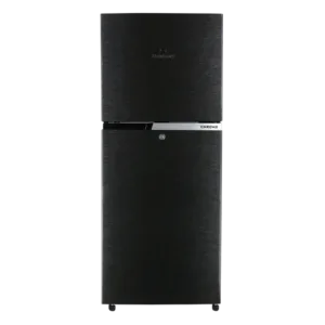 Dawlance-9173-WB-Chrome-Double-Door-Refrigerator-Hairline-Black
